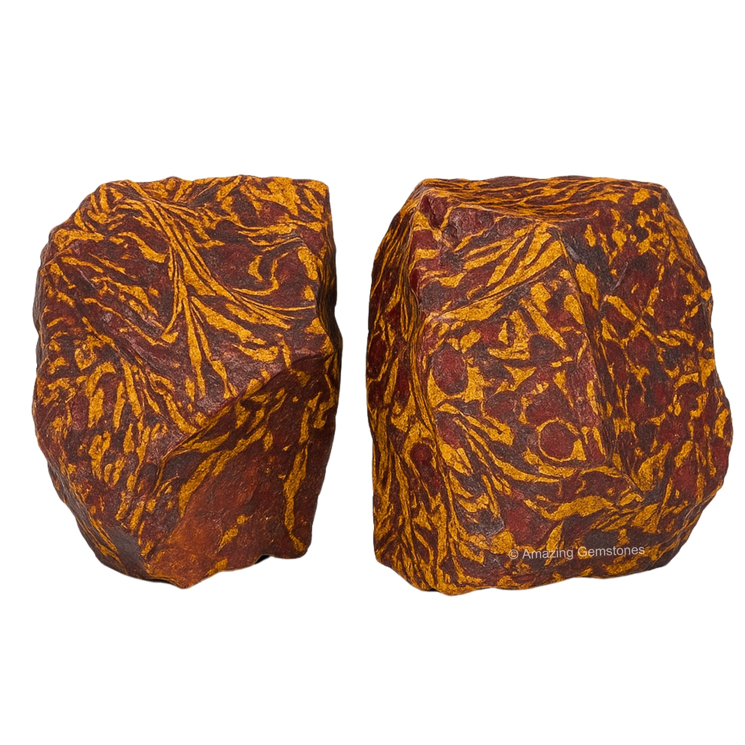 Amazing Gemstone Mariyam Jasper avec certificat d'authenticité et sachet en velours pour cadeau.