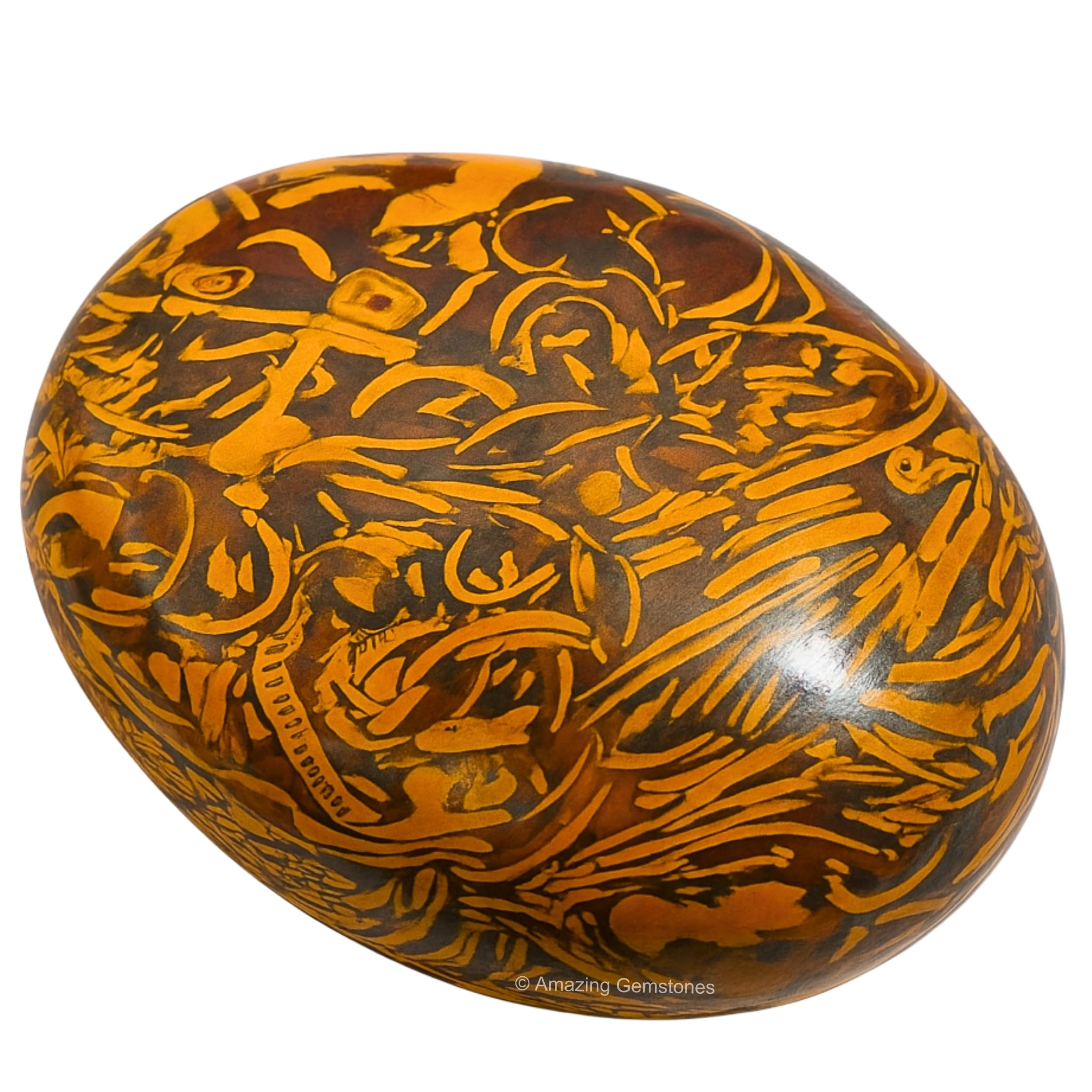 Détail sculpté de Mariyam Jasper, élégance artisanale pour cadeau unique