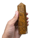 Amazing Gemstone Mariyam Jasper - obelisque energie aide l'equilibre et la protection.