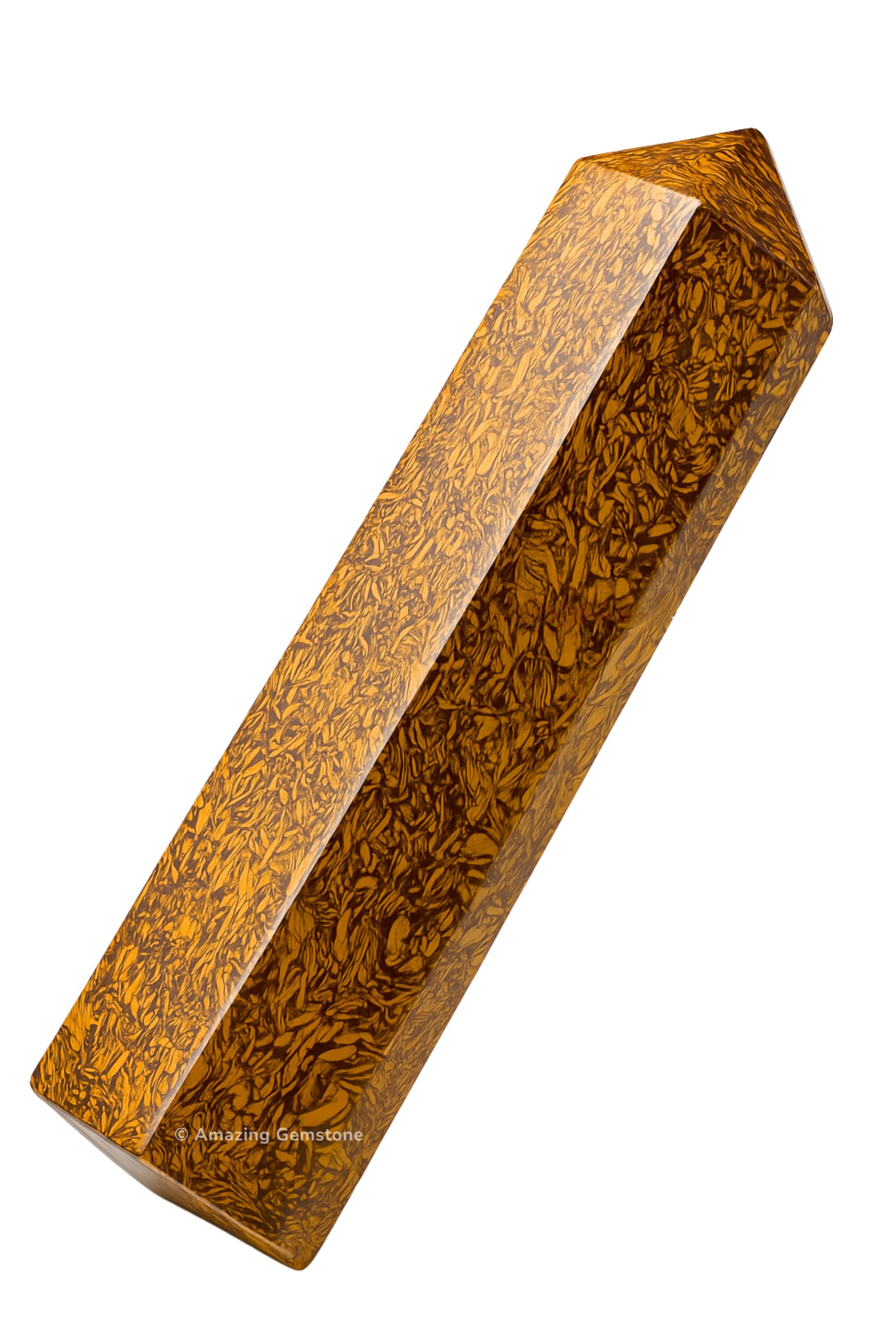 Amazing Gemstone Mariyam Jasper - tour cristal dynamise energie et ambiance.