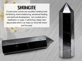 Amazing Gemstone – Tour de shungite, aide potentielle à concentration pendant la meditation