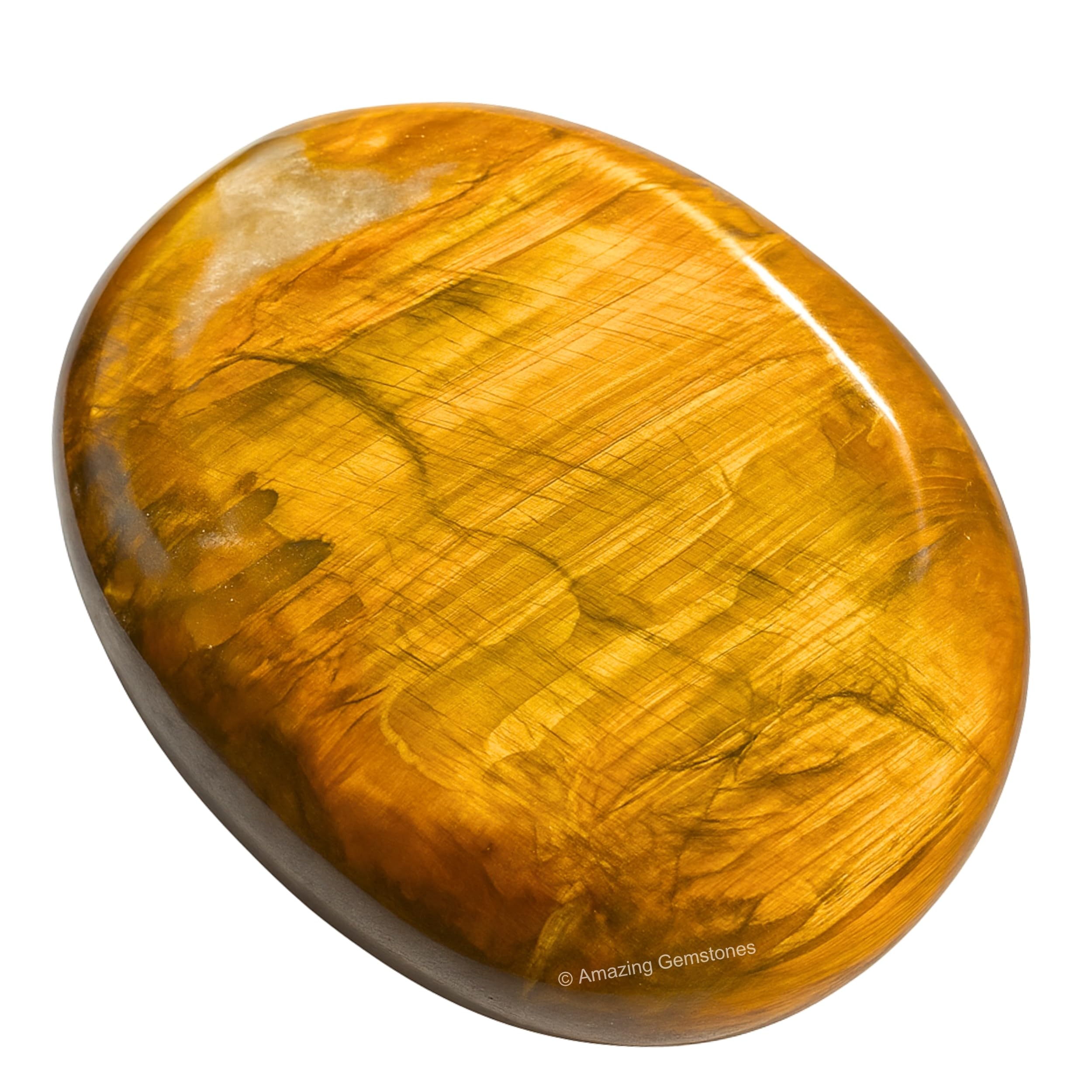 Amazing Gemstone Nellite – pierre palmaire main, parfaite pour tenir durant les pratiques spirituelles.