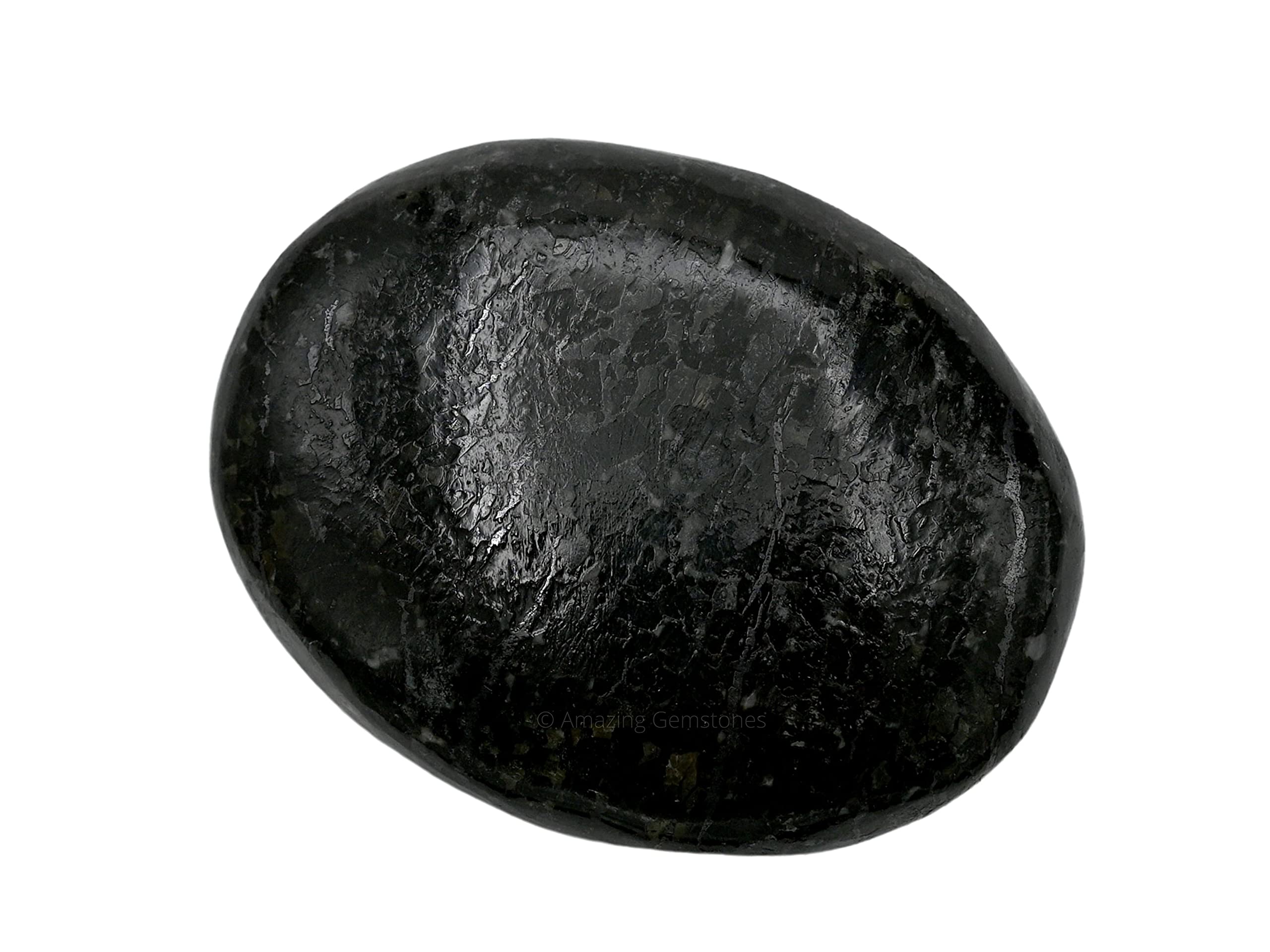 Amazing Gemstone Nuummite : compagnon tactile pour l'inspiration et le centrage quotidien.