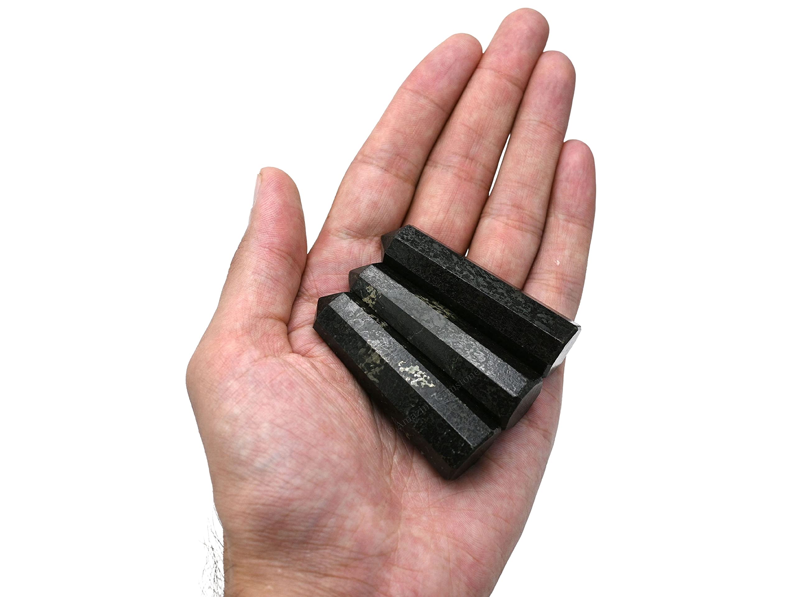 Amazing Gemstone Nuummite tours energie-purification purifie l’espace