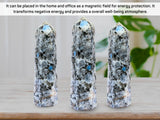 Amazing Gemstone baton cristal lune arc-en-ciel, idéal pour purification et meilleure concentration.