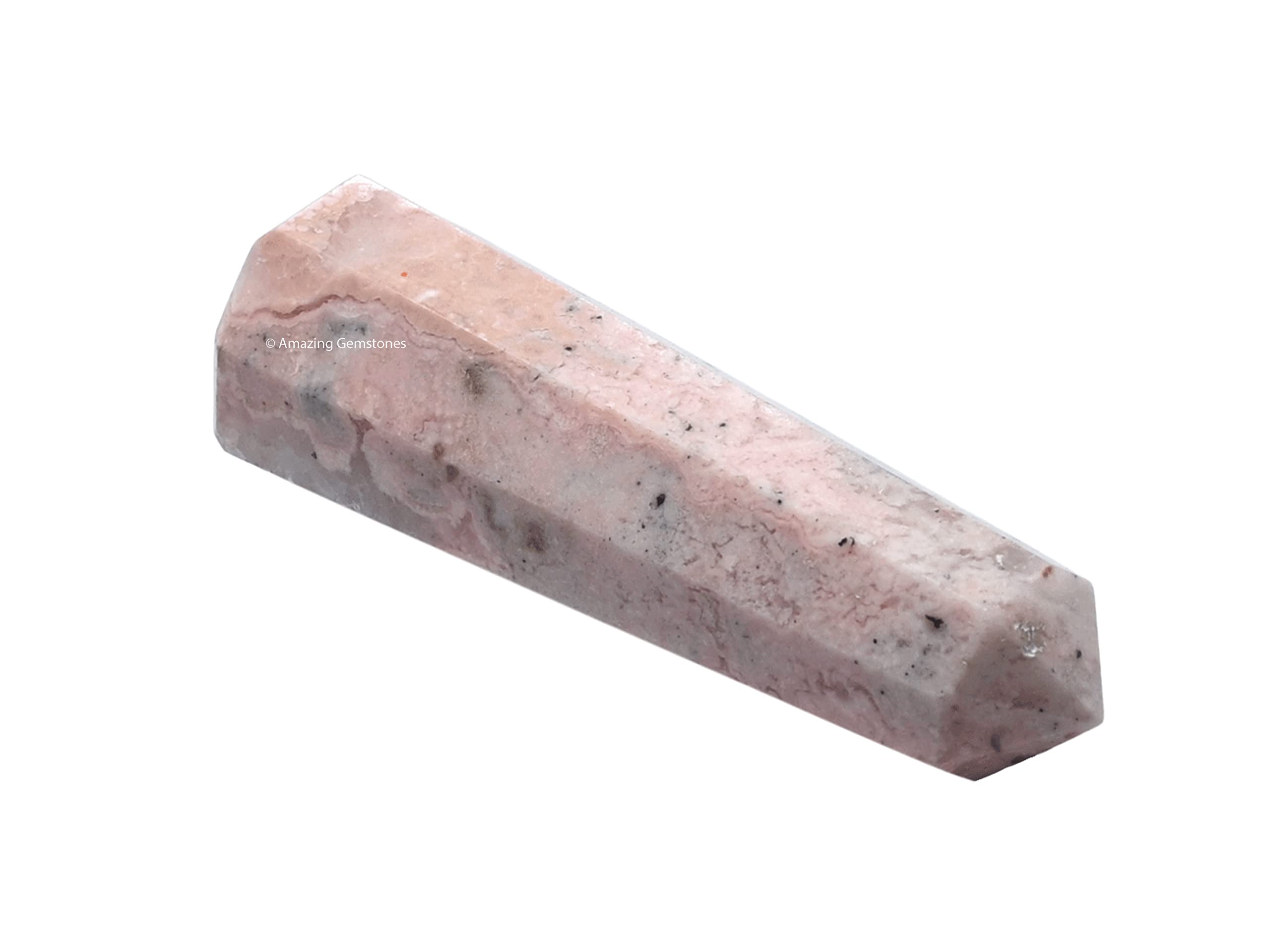 Amazing Gemstone obelisque-cristal-rhodocrosite: amplification d'énergie et équilibre intérieur.