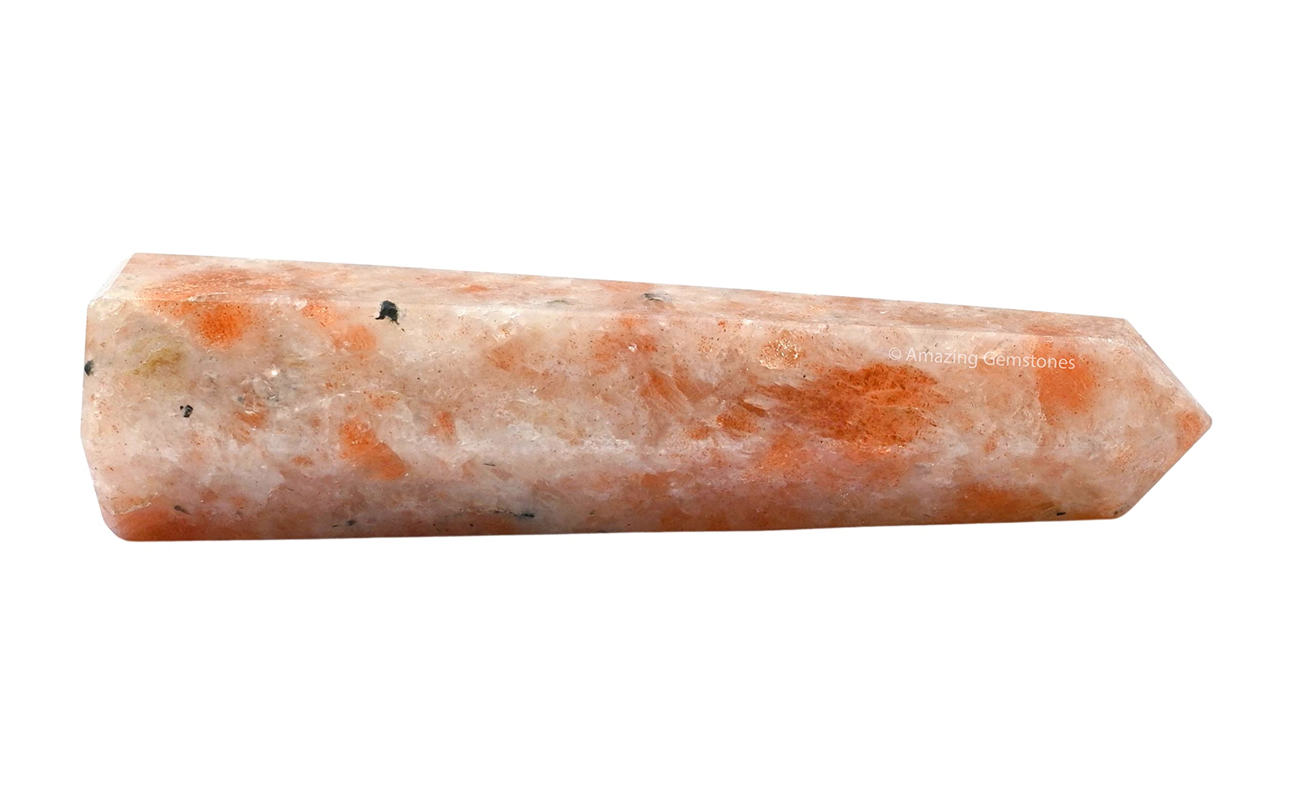 Amazing Gemstone obelisque cristal: amplifie l'énergie et aide au centrage mental.