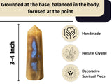 Amazing Gemstone obelisque-energie: concentre et stimule l'attention au travail.