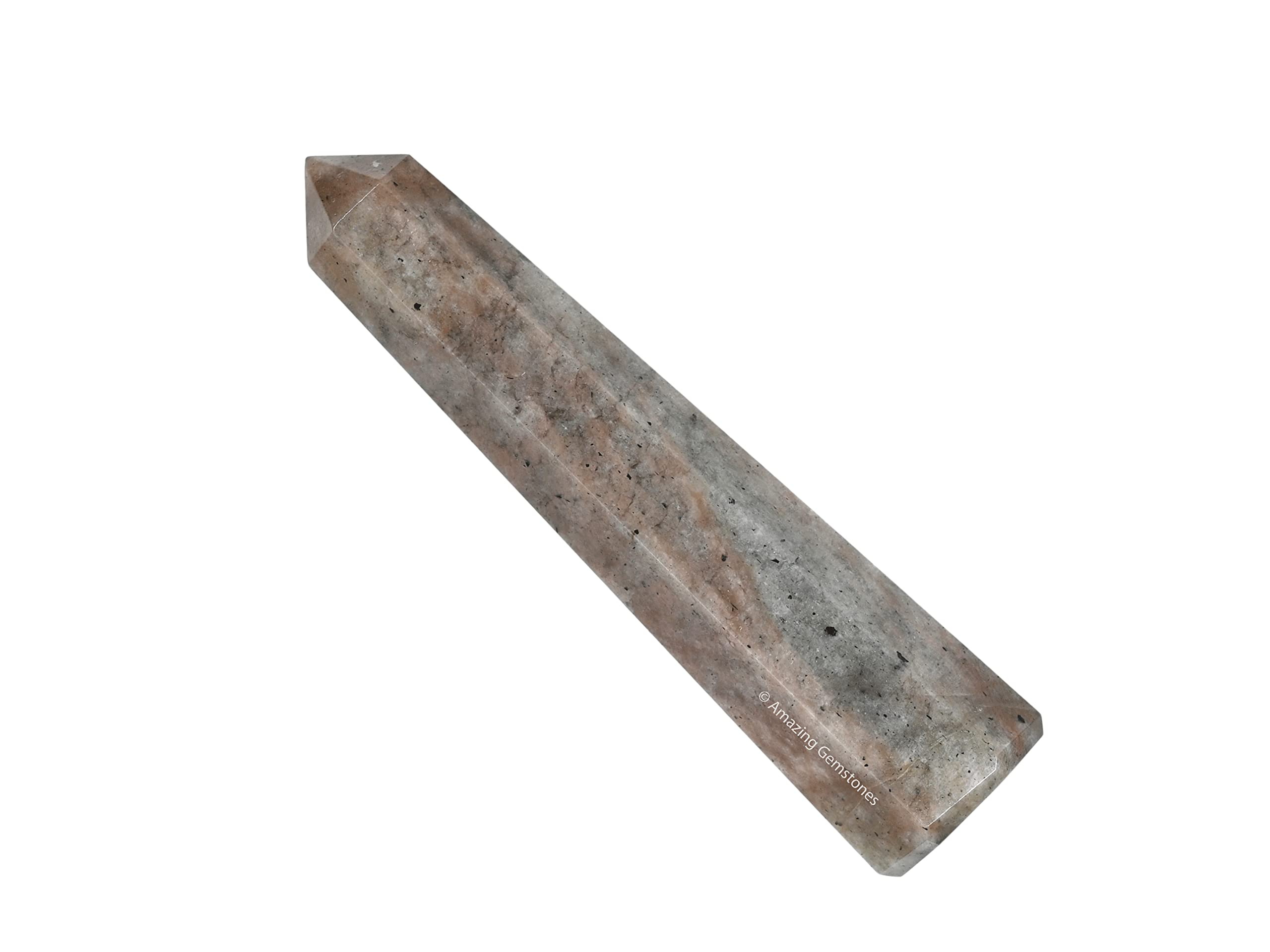 Amazing Gemstone Obélisque Energie Chrysoberyl, amplifie l’énergie et favorise l’harmonie.