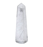 Amazing Gemstone obélisque quartz clair amplifiant l'énergie et favorisant l'équilibre.