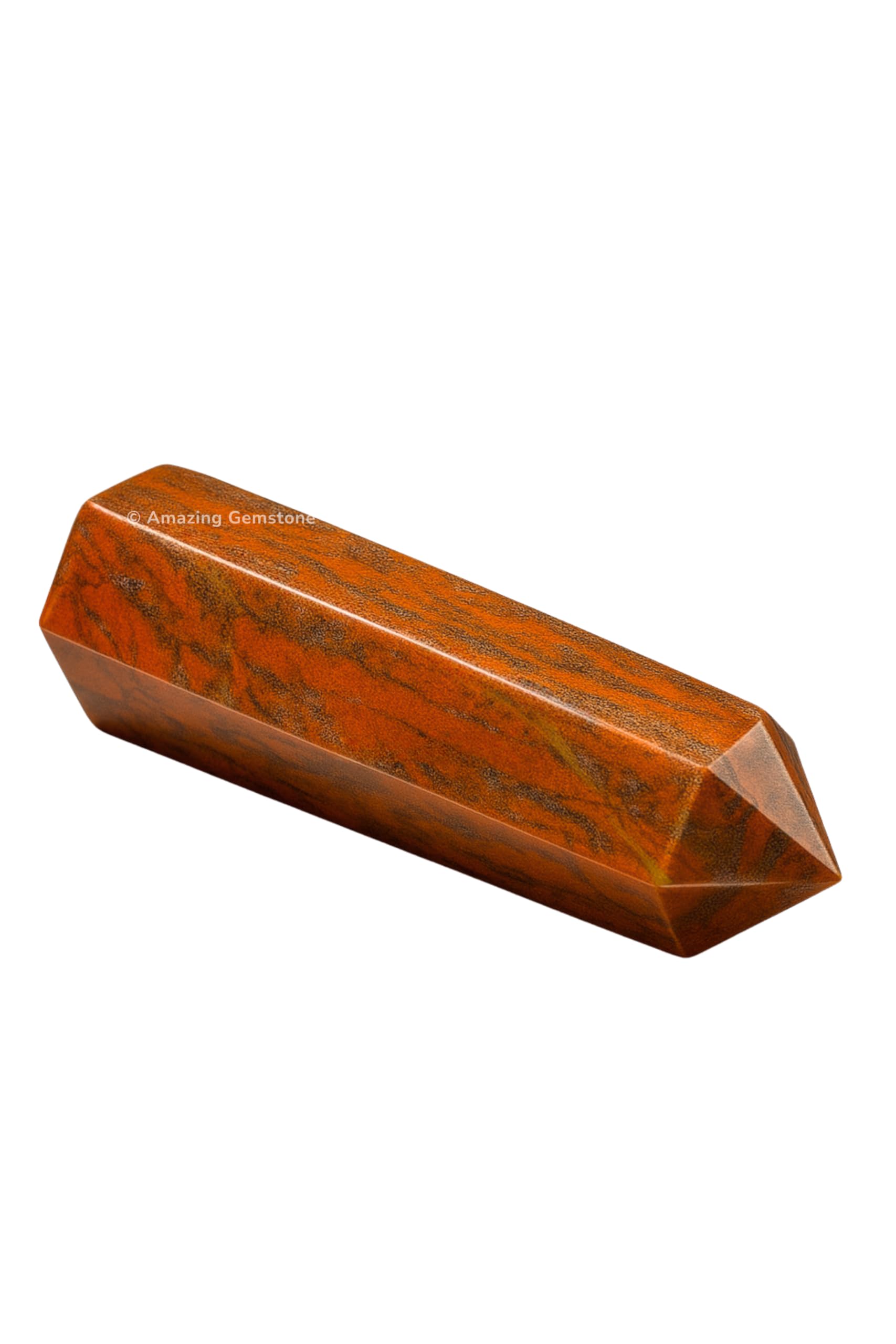Amazing Gemstone obelisque Unakite, énergie concentrée pour l’équilibre mental et émotionnel.