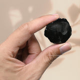 Amazing Gemstone obsidienne noire brute, protection contre les énergies négatives.