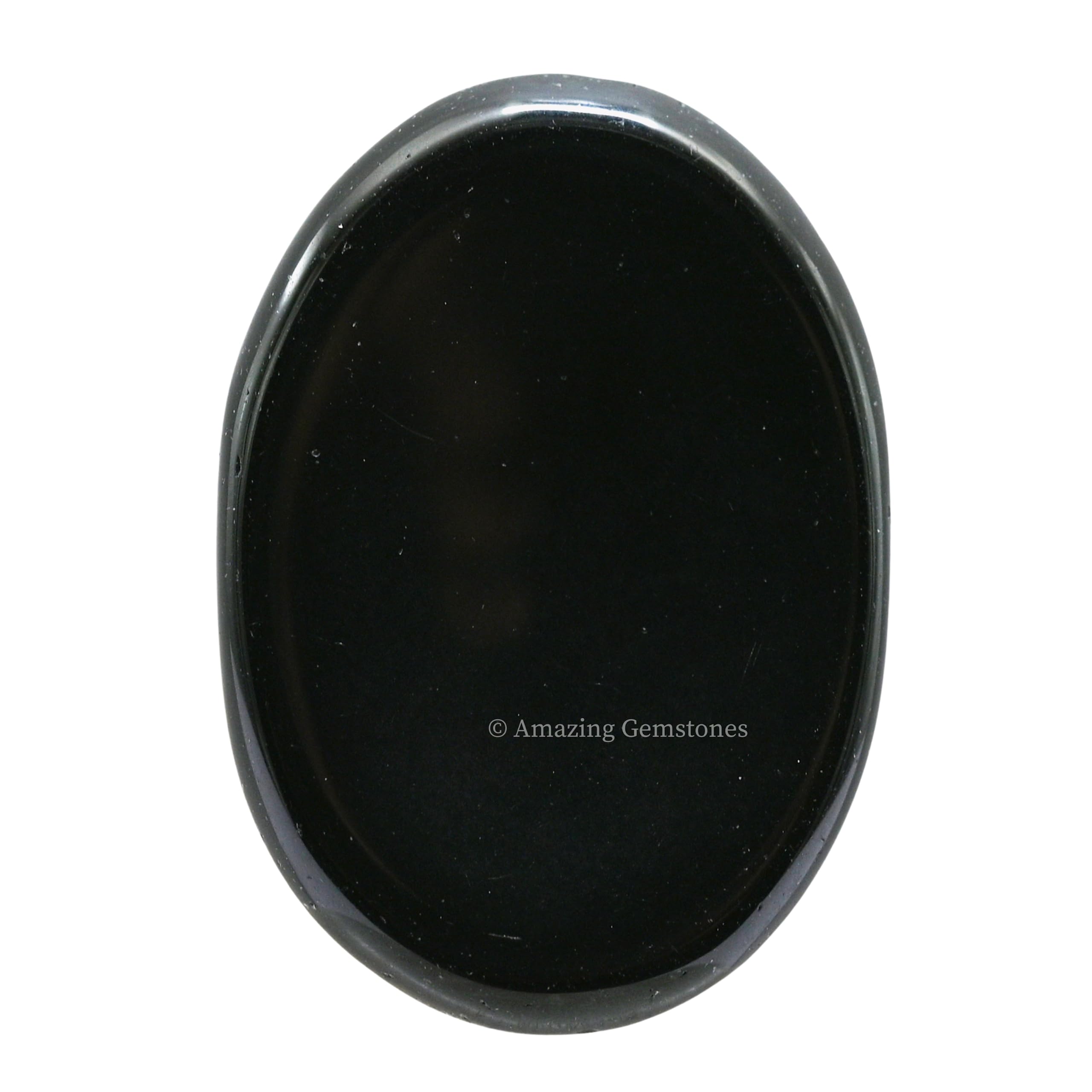 Amazing Gemstone: obsidienne-noire, détail propice à la méditation et au centrage.