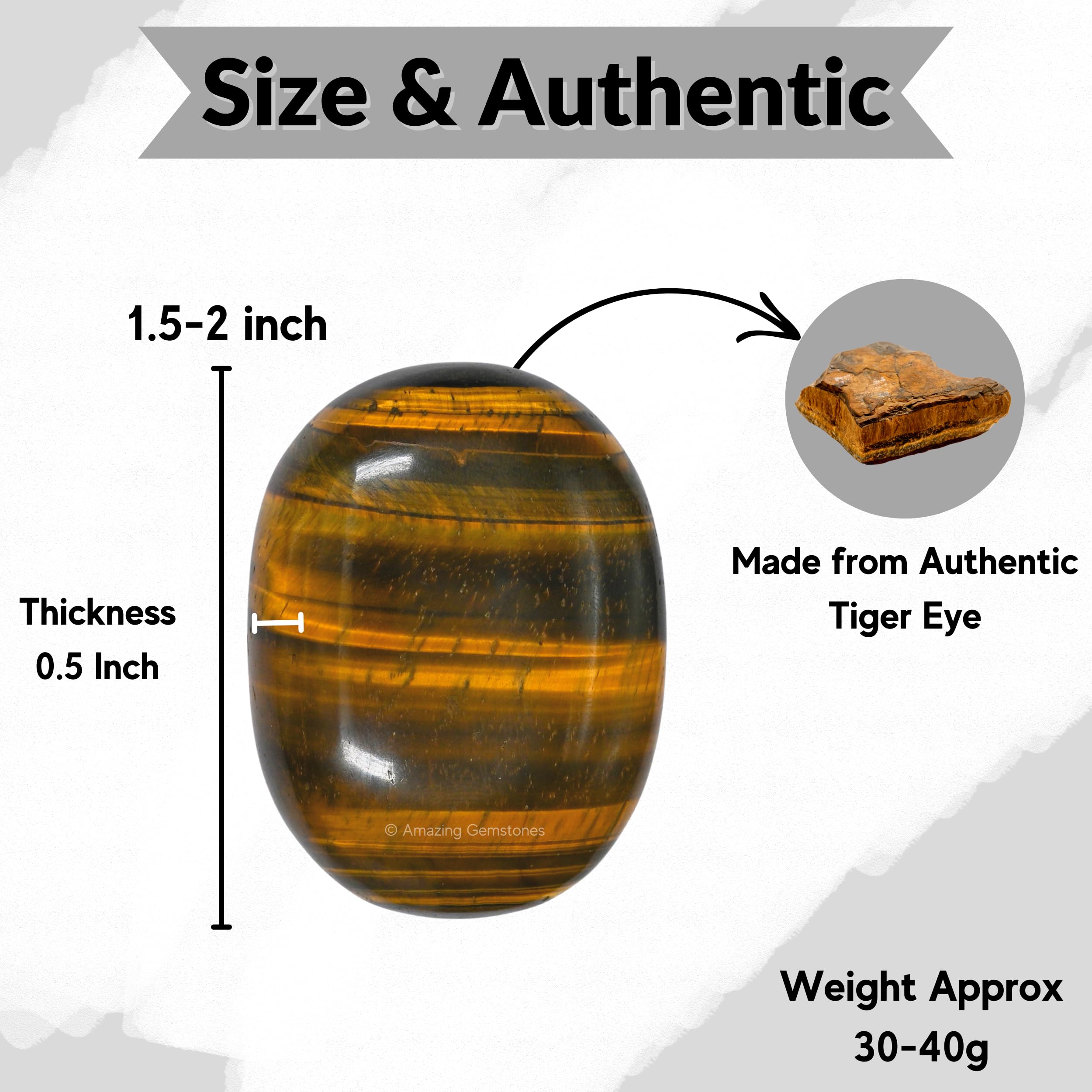 Amazing Gemstone œil de tigre bien-être : énergie positive dans votre espace.