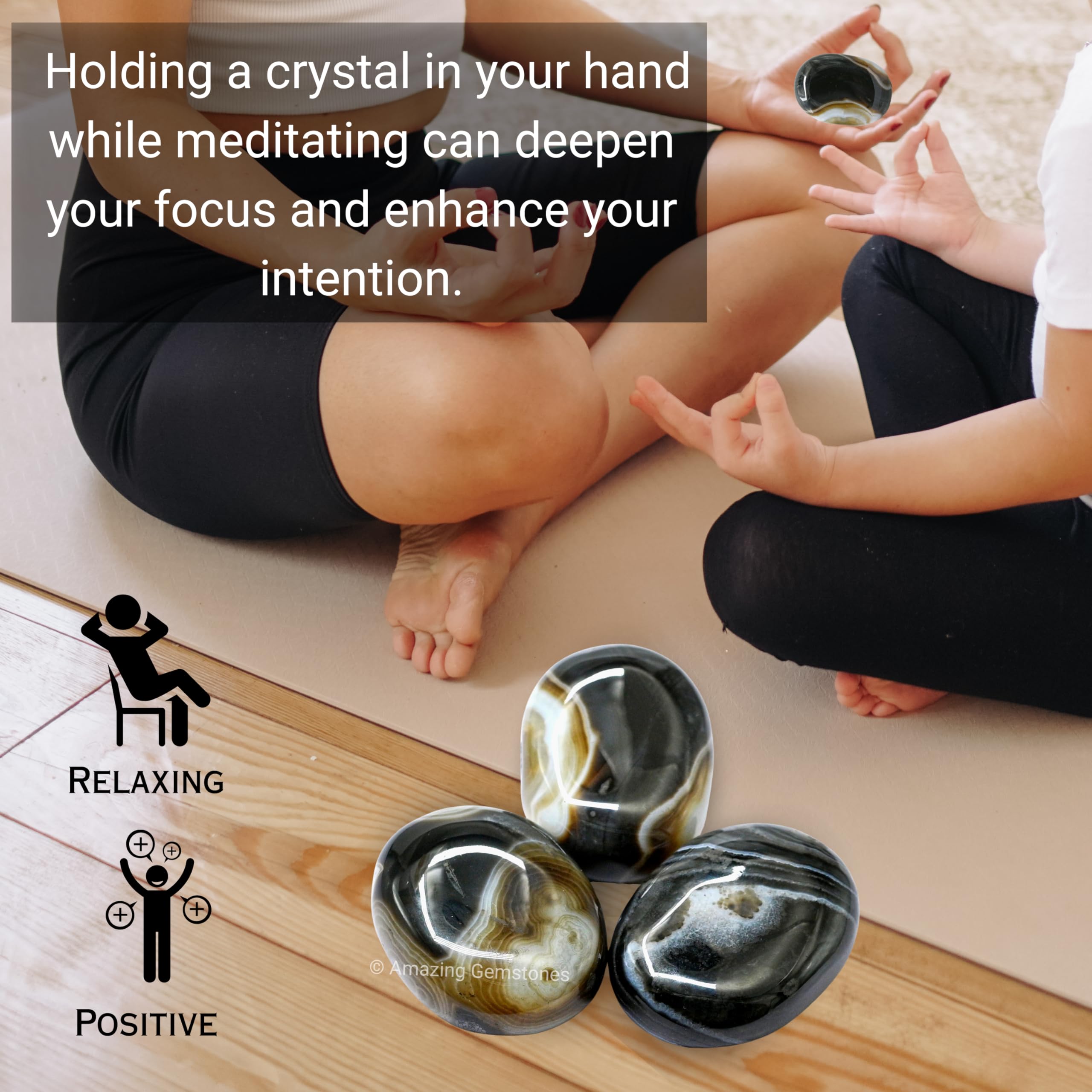 Amazing Gemstone Onyx Noir – rituel relaxant et bien-être au quotidien