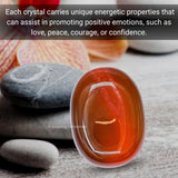 Amazing Gemstone onyx rouge-rituel-reiki : parfait pour les routines spirituelles