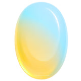 Amazing Gemstone Opalite, pierre-de-paume-grande, prise en main confortable pour méditation et énergie douce