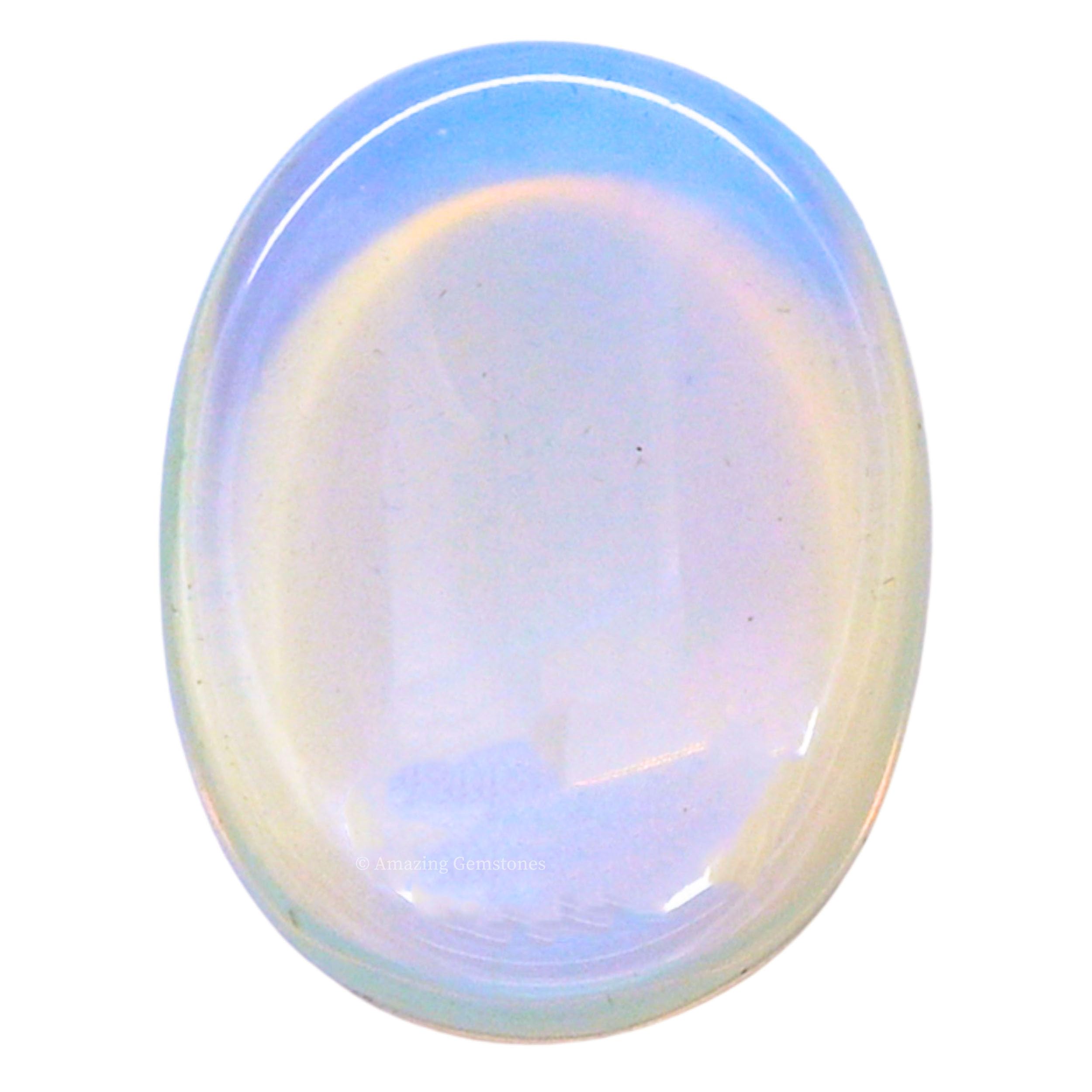 Amazing Gemstone Opalite: petit galet-relaxation favorisant respiration et détente