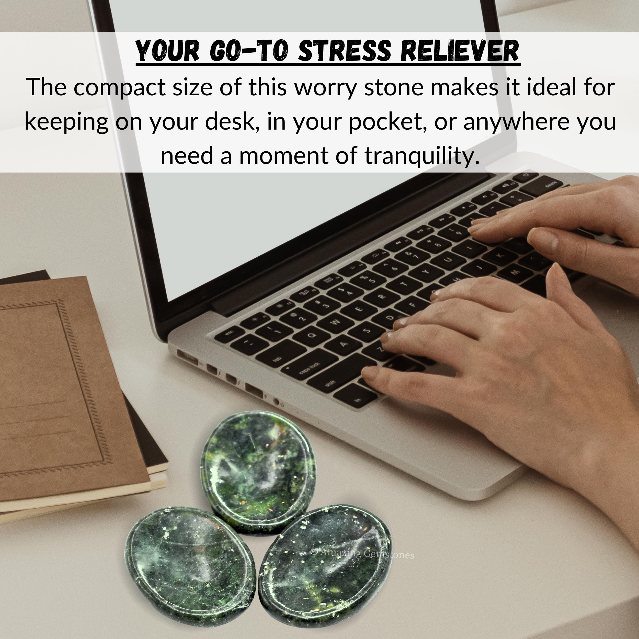 Amazing Gemstone: petite-cristal-bien-etre-verte pour les pauses