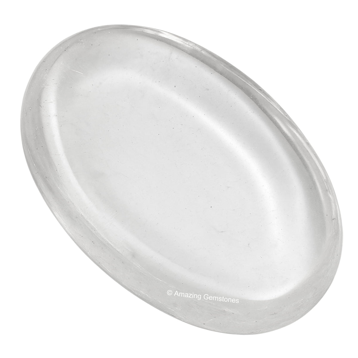 Amazing Gemstone: pierre anti-stress quartz clair pour la détente et la concentration.