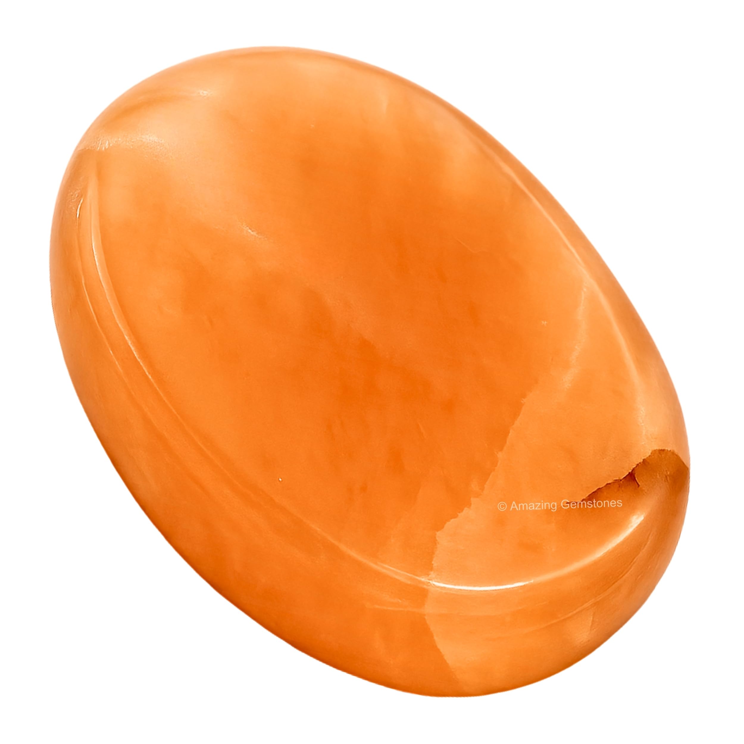 Amazing Gemstone: pierre aventurine rouge dans la main, concentration et détente.