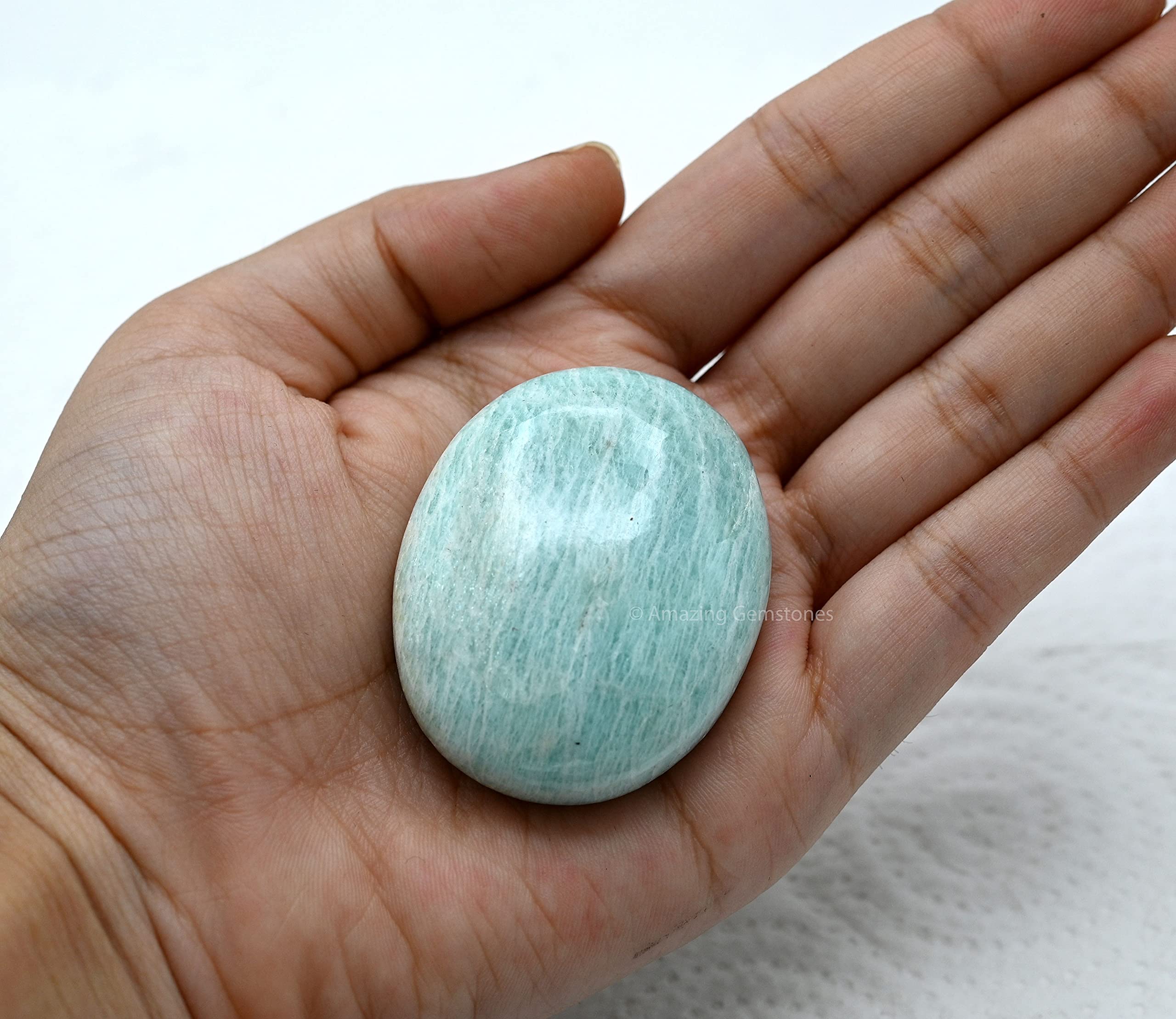 Amazing Gemstone — pierre-de-paume-amazonite comme décoration zen et ambiance apaisante