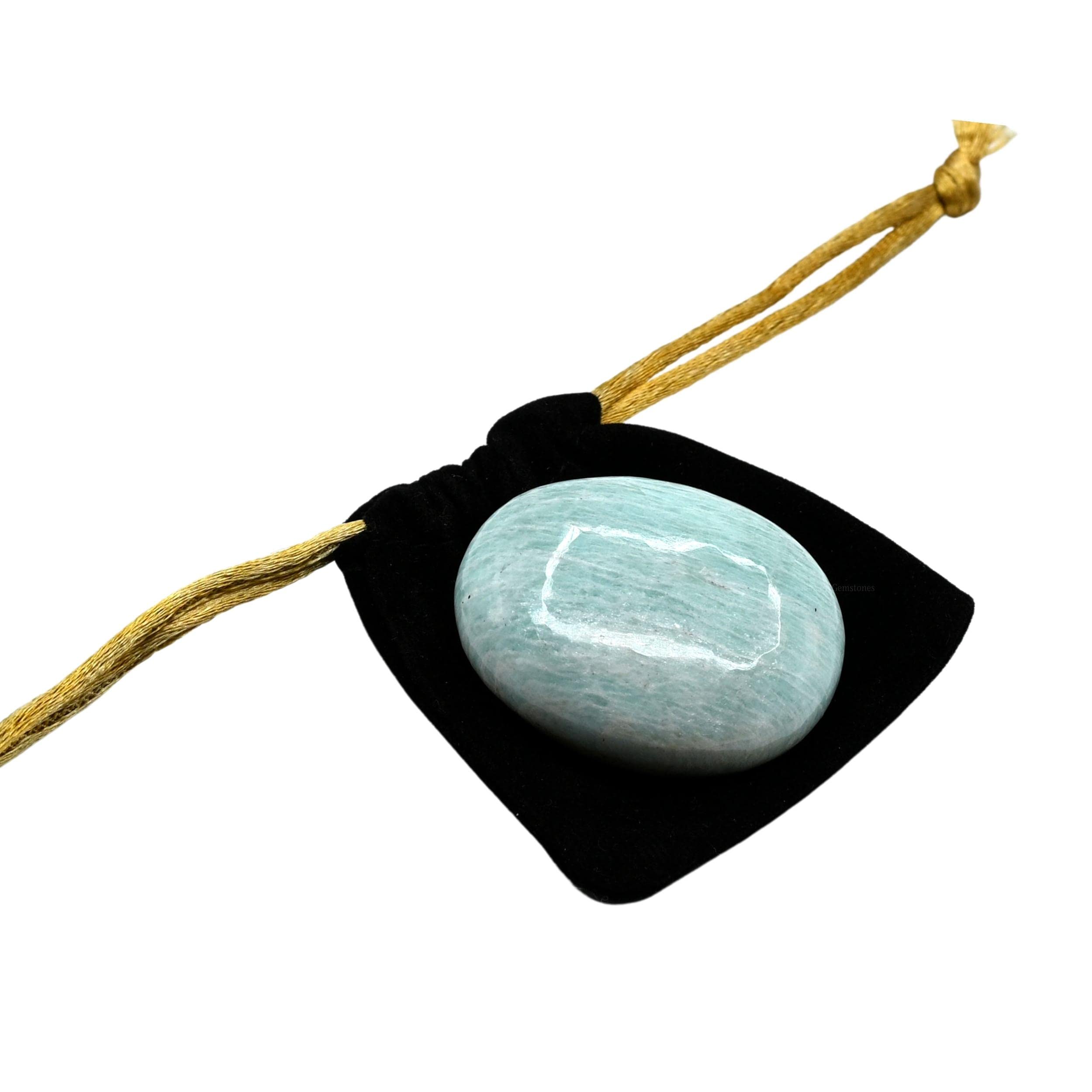 Amazing Gemstone — pierre-de-paume-amazonite, sensation au toucher et effet visuel captivant