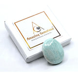 Amazing Gemstone — pierre-de-paume-amazonite pour cadeaux de fête et rituels spirituels