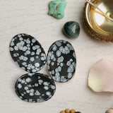 Amazing Gemstone – petit objet décoratif flocon de neige obsidien pour calmer la respiration