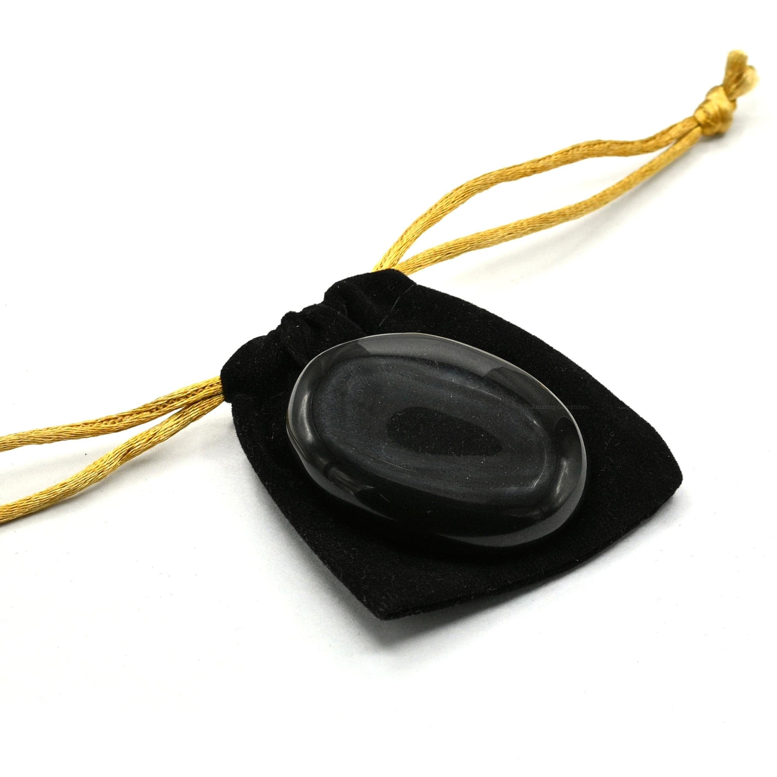 Amazing Gemstone pierre de guérison agate noire, méditation guidée.