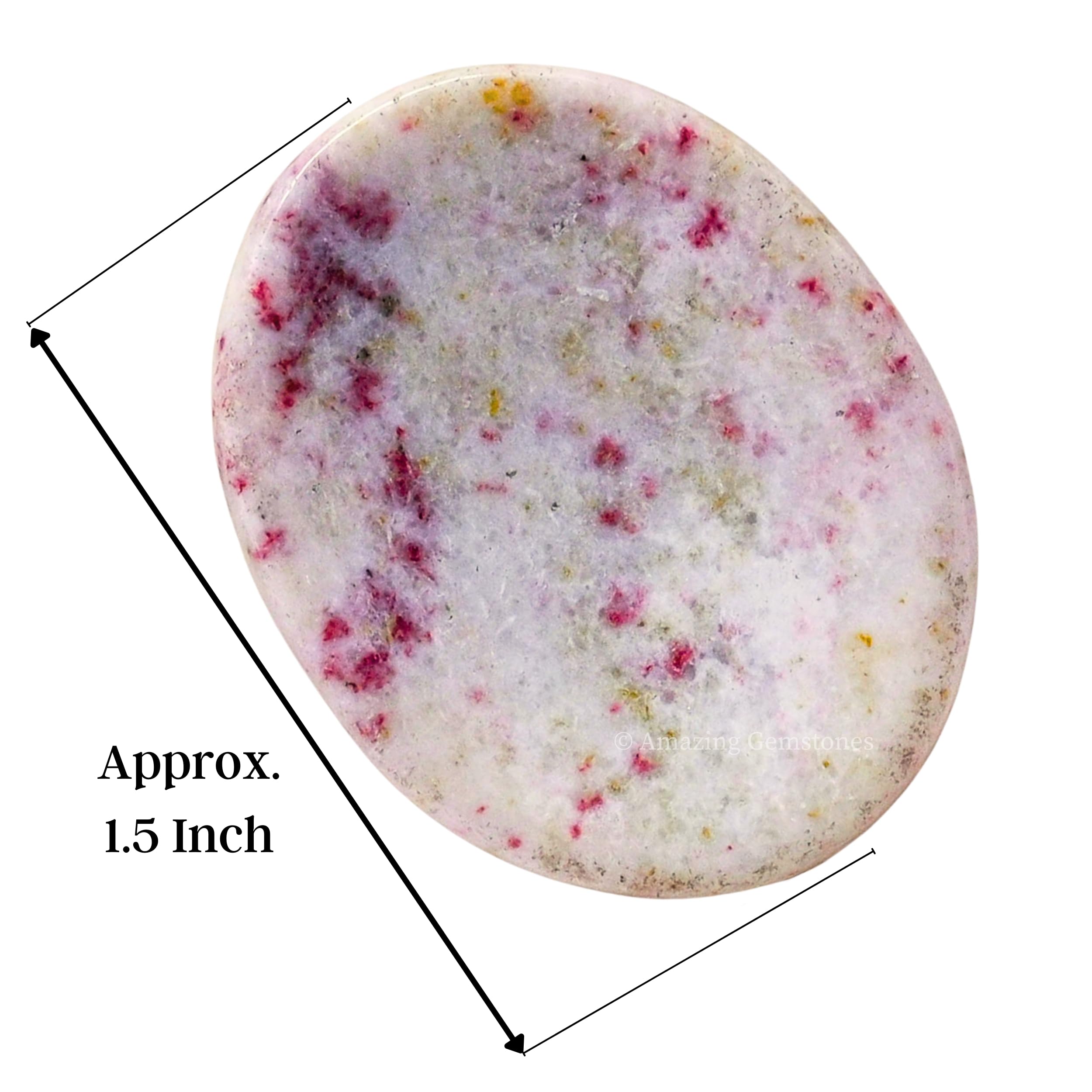 Amazing Gemstone – pierre de méditation en cinnabarite pour la focalisation