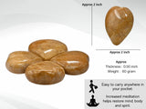 Amazing Gemstone Pierre jaspe jaune massage – soin corporel et détente.