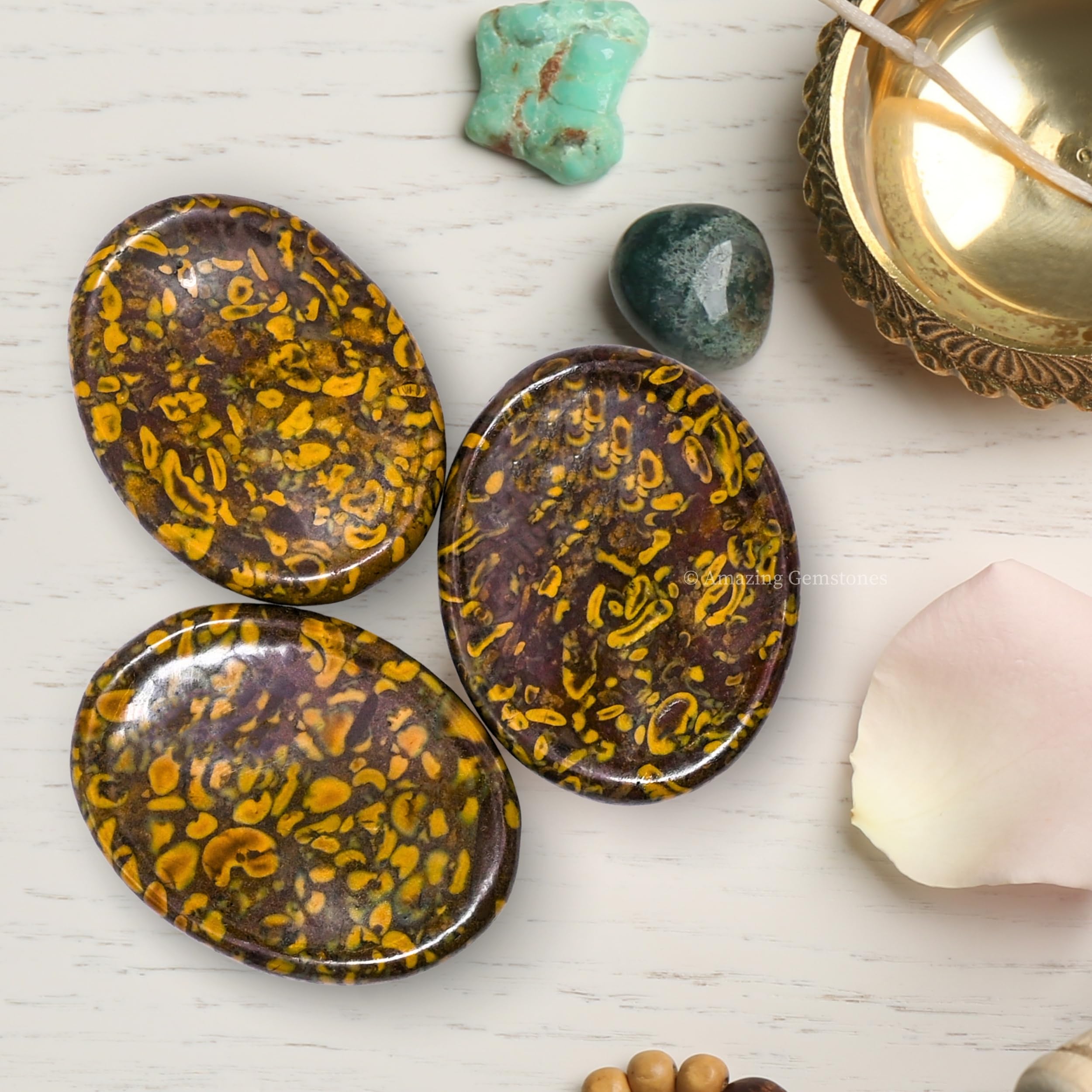 Amazing Gemstone – pierre jasper fruit cadeau adapté femmes et hommes