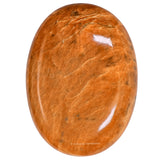 Amazing Gemstone pierre-lune-peche-paume, parfaite pour la méditation et l'apaisement.