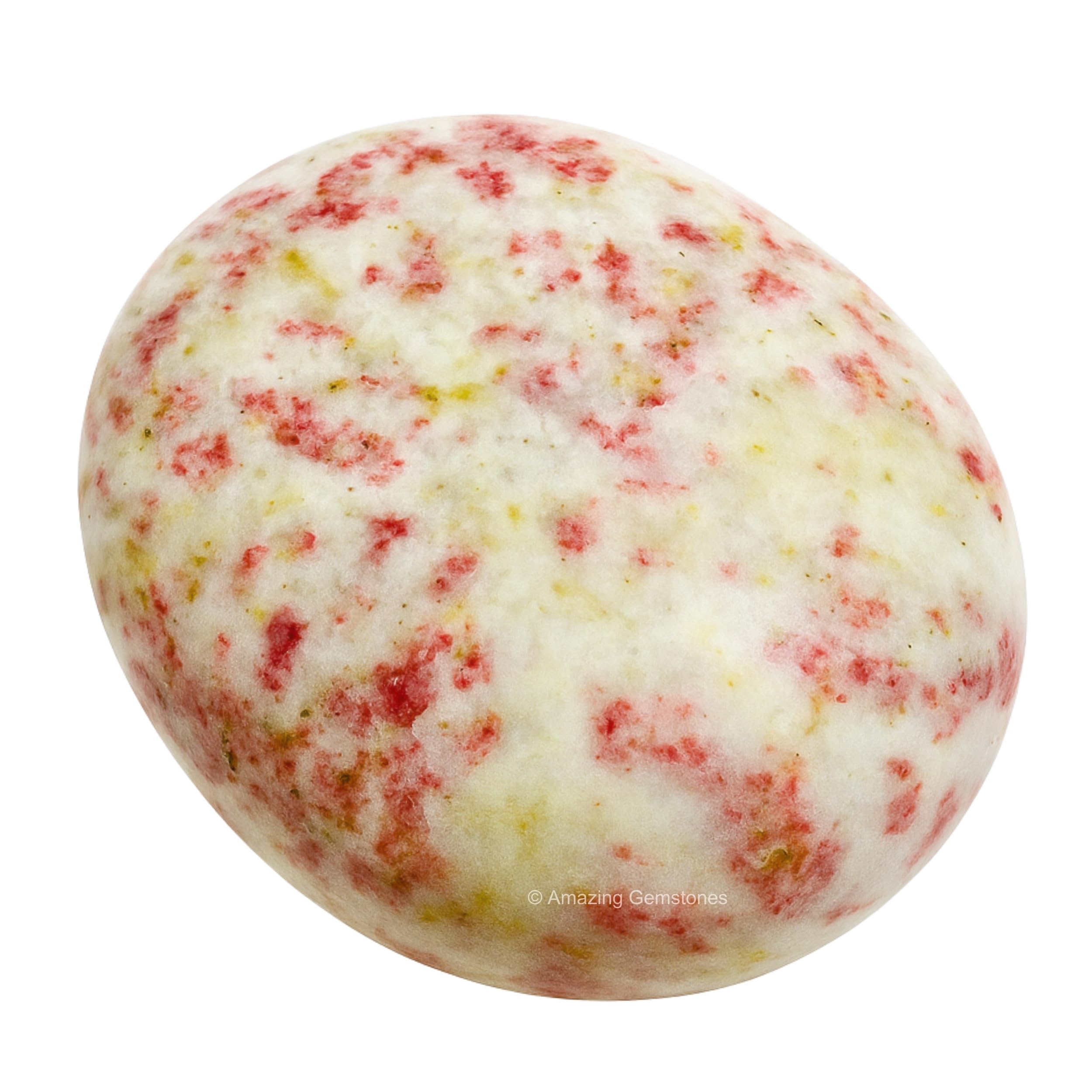 Amazing Gemstone, pierre palmaire cinnabarite, reflet doux pour ambiance zen.