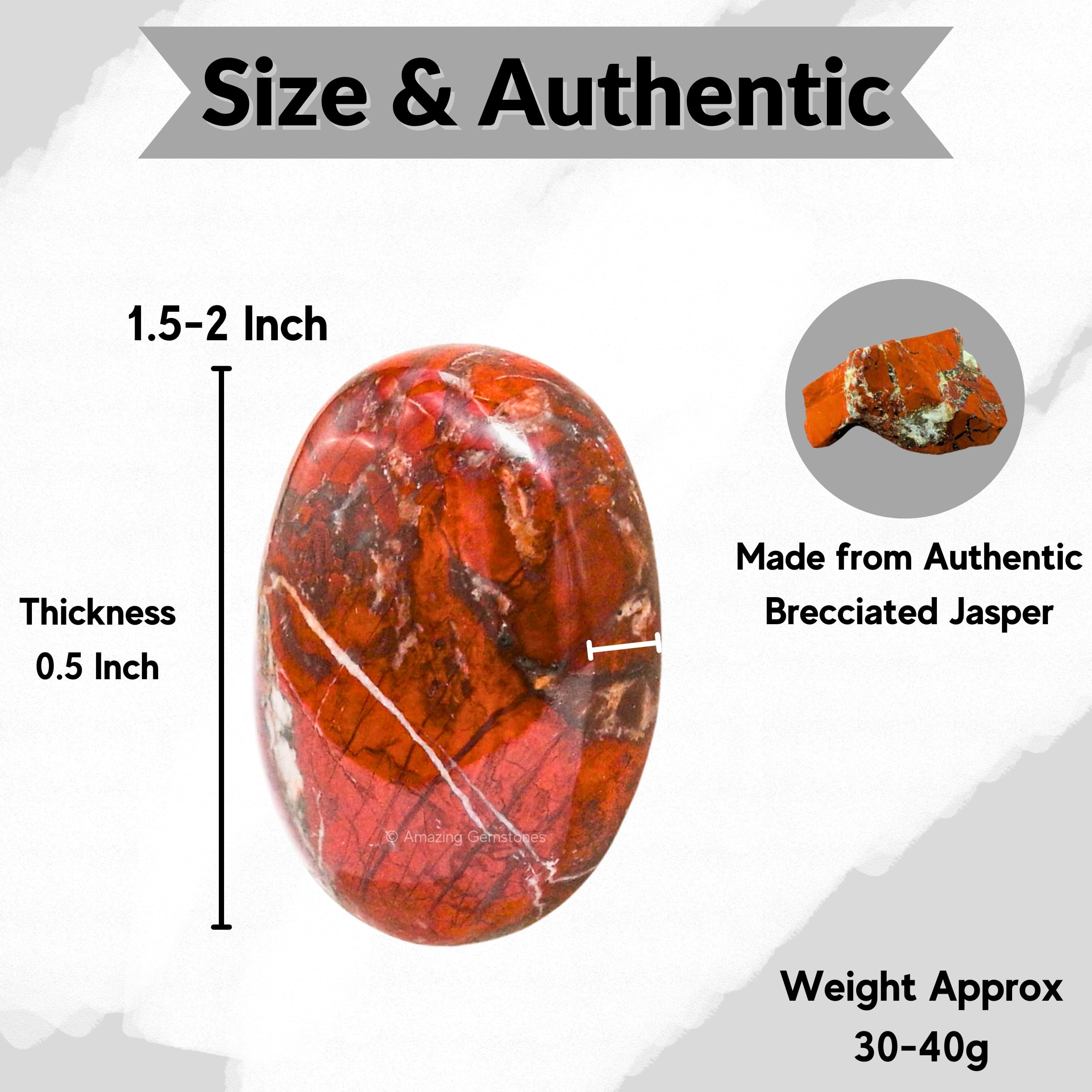 Amazing Gemstone housse velours incluse pour transport sûr et élégant.