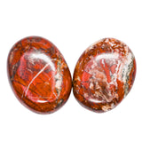 Amazing Gemstone pierre palmaire jaspe breccie taille 4-5 cm pour prise en main.