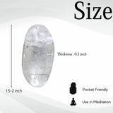 Amazing Gemstone pierre-palmaire-quartz-clair-elegant, apporte une touche apaisante
