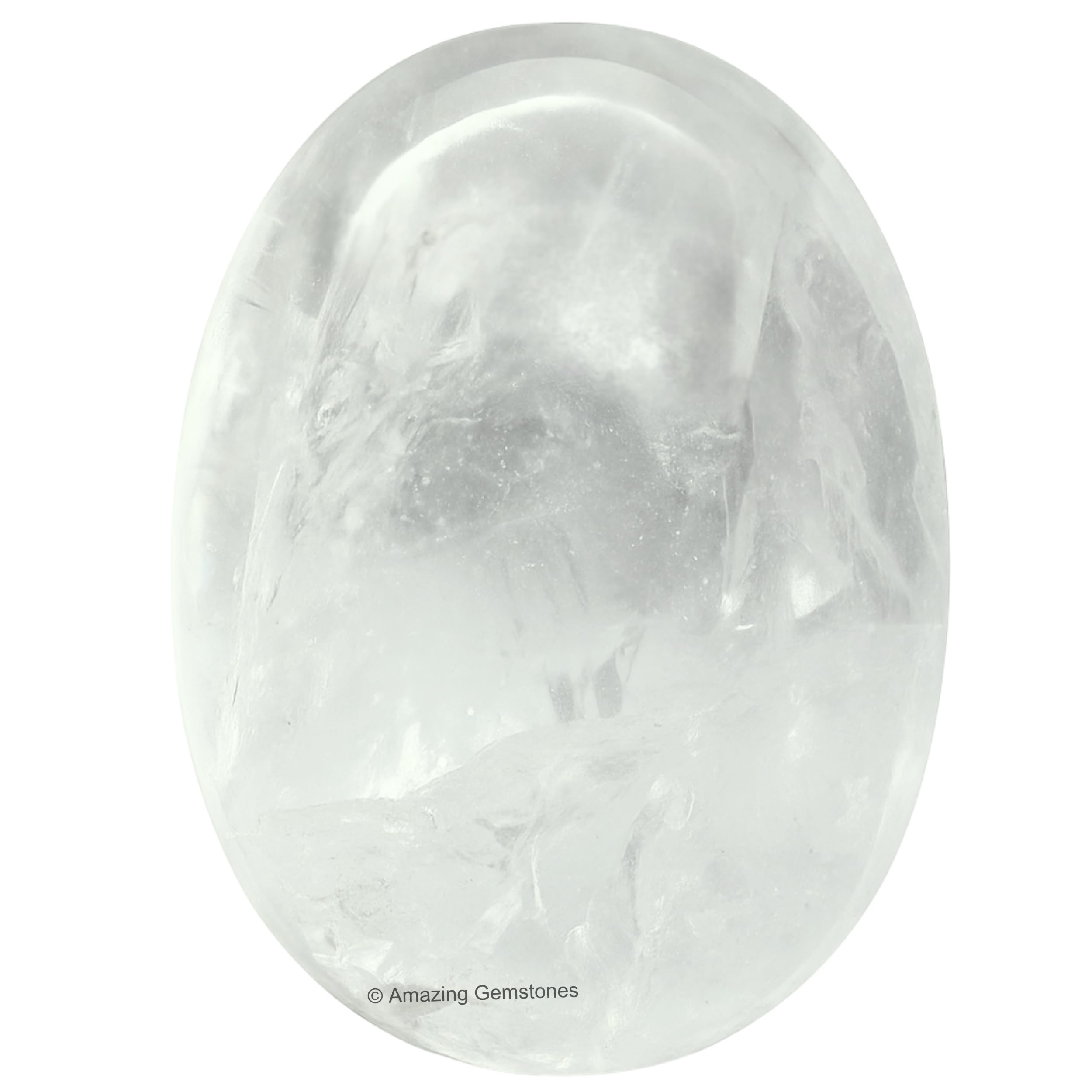 Amazing Gemstone pierre-palmaire-quartz-clair grand pour méditation et énergie positive