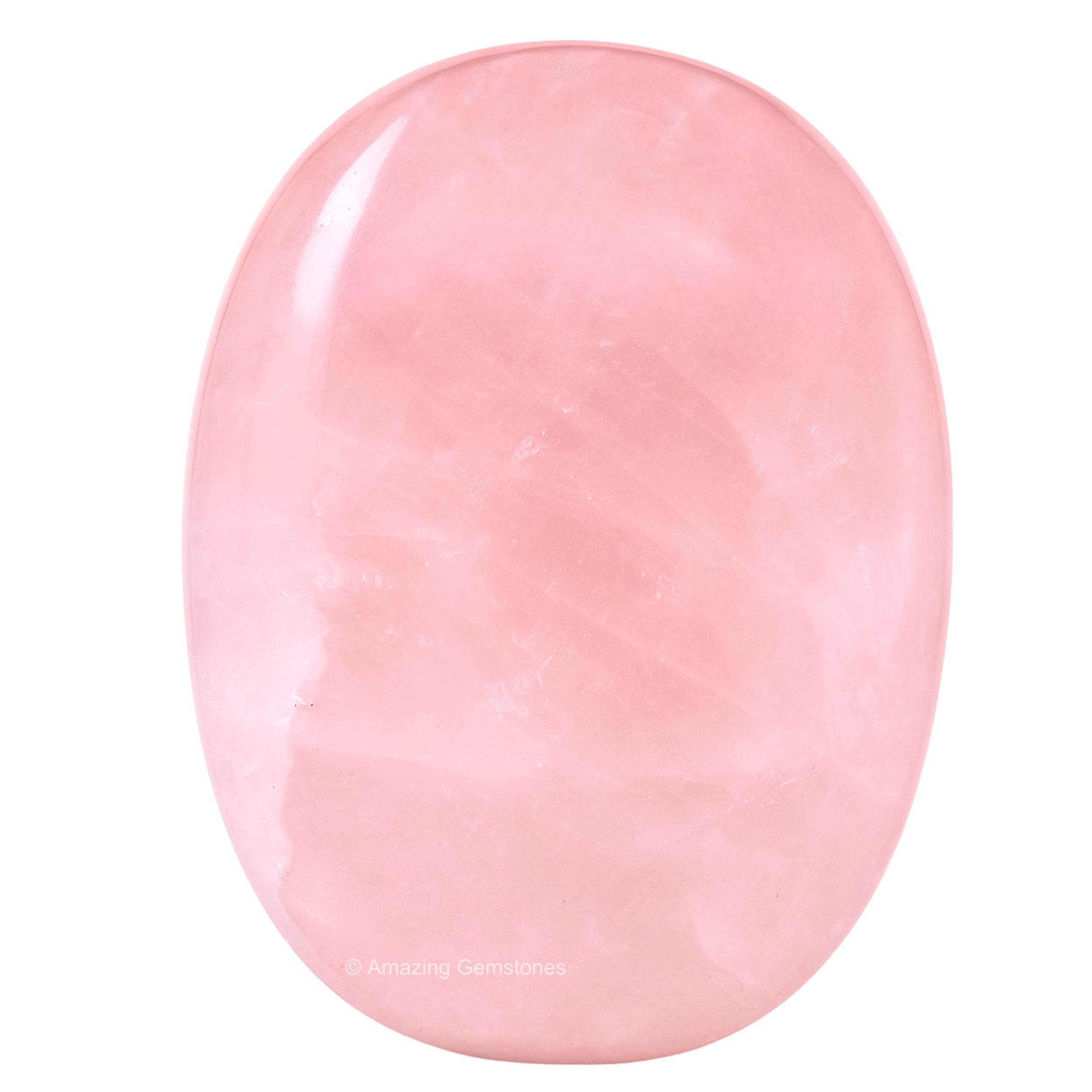 Amazing Gemstone: pierre palmaire rose quartz géante prête à tenir en main, idéale pour la méditation