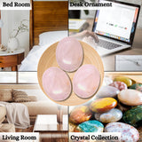 Amazing Gemstone: porte-bonheur en pierre palmaire rose quartz, apporte sérénité et positivité