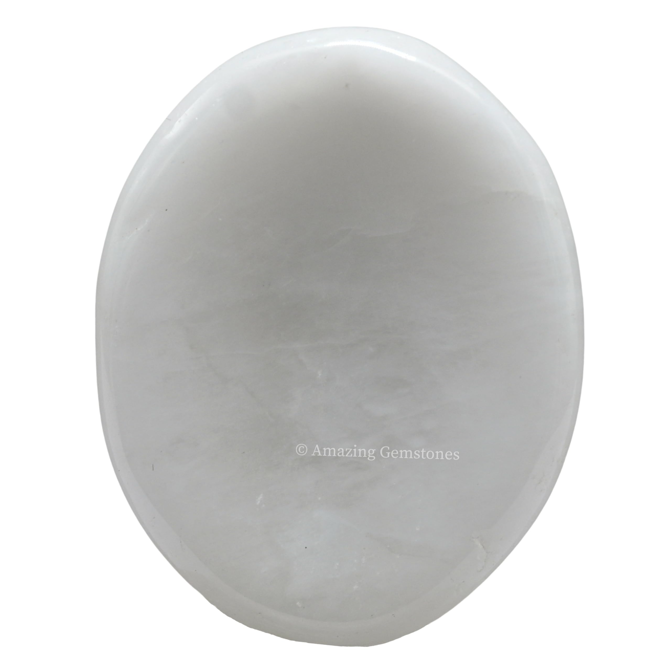 Amazing Gemstone pierre-palme quartz neige posée pour pratique de méditation