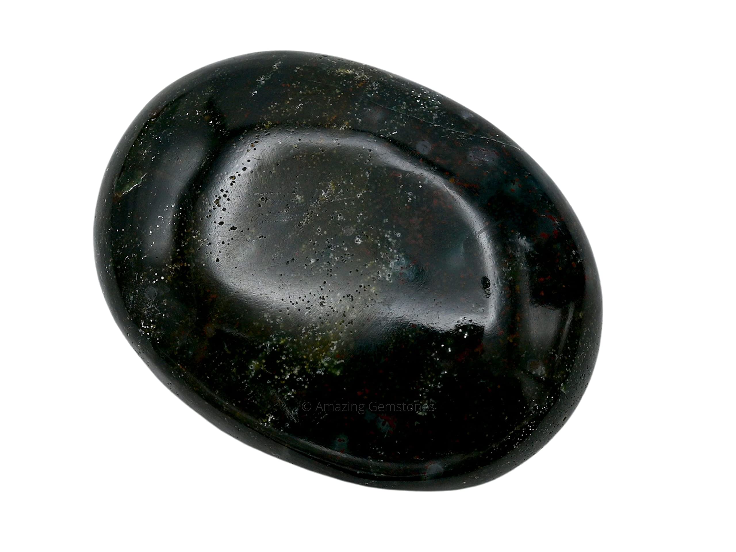 Amazing Gemstone – pierre paume héliotrope, idéale pour la méditation et l'équilibre énergétique.
