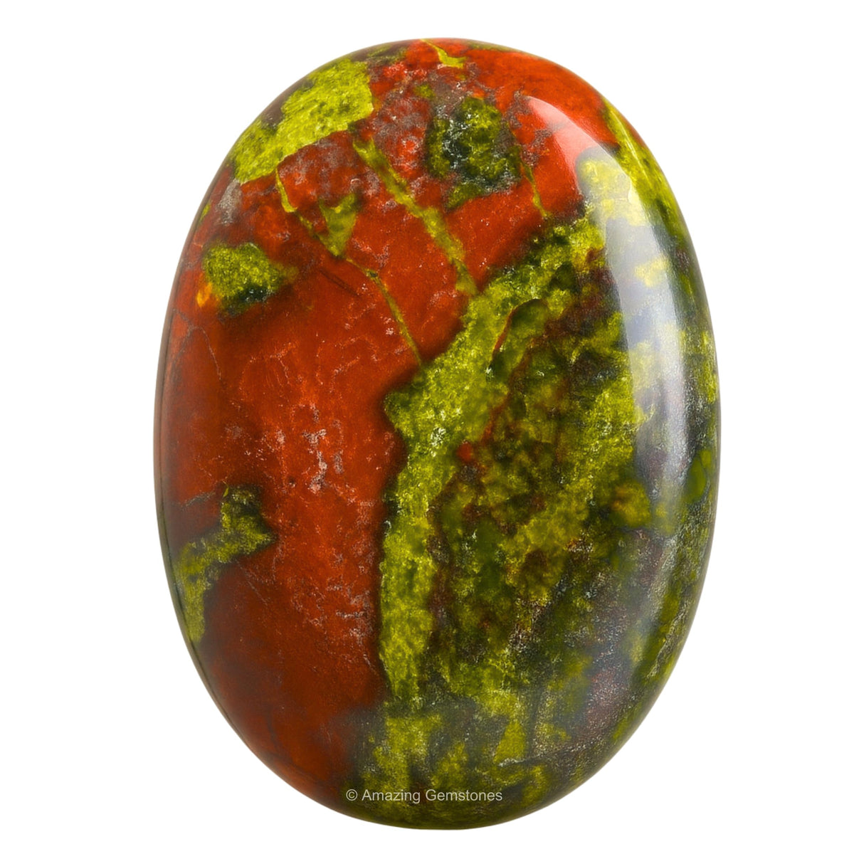 Amazing Gemstone Dragon Bloodstone paume grand pour méditation et énergie positive