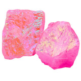 Amazing Gemstone pierres brutes rose aura d’ange, parfaites pour tumbling et bricolage.