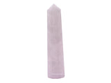 Amazing Gemstone Pink Calcite tour-cristal-pointe 3-4 pouces pour revitaliser l’énergie de la pièce