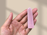 Amazing Gemstone calcite rose – Pointe rose purifie l'énergie et attire une énergie positive.