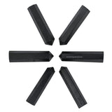 Amazing Gemstone point cristal shungite - taille compacte 1 à 1,5 pouce pour grids.