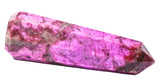 Amazing Gemstone pointe cristal cobalt calcite focalise l'énergie pour méditation et concentration.