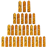 Amazing Gemstone: pointe cristal fruit jaspe, parfaite pour bricolage et créations artisanales.